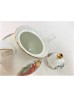 Fine Porcelain Cardinals 1000 ml Tea Pot Set With Gift Box